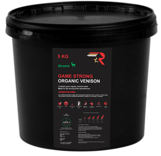 Game Strong - Organic Venison 5kg
