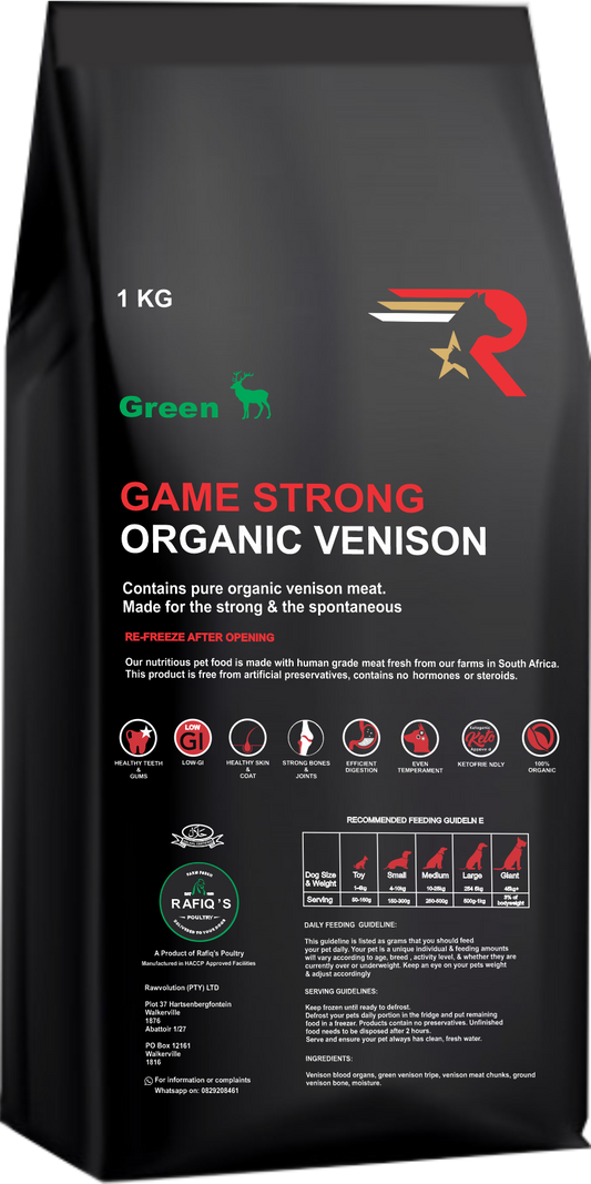 Game Strong - Organic Venison