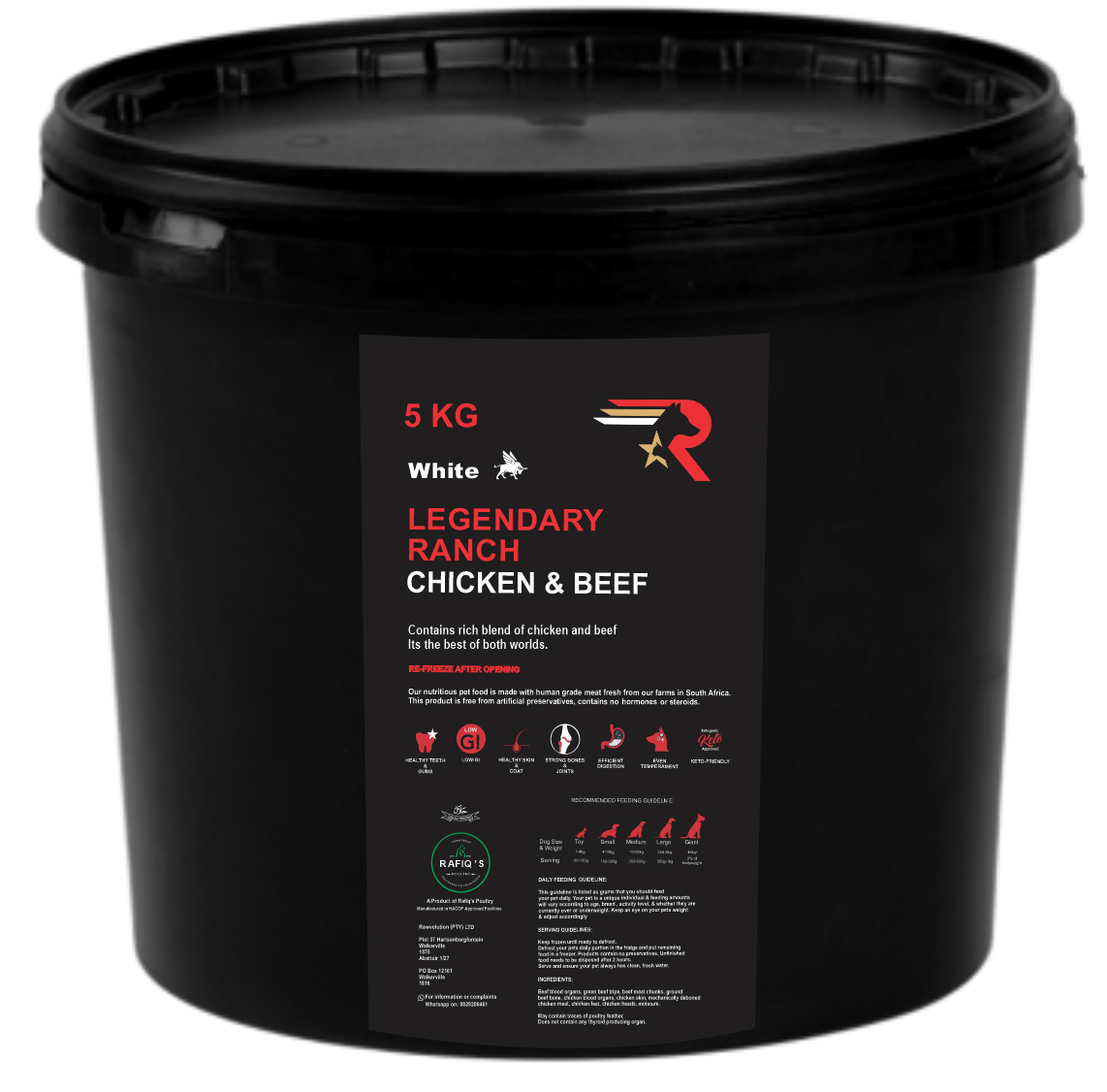 Legendary Ranch - Chicken & Beef 5kg