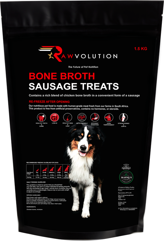 Bone Broth Sausage Treats
