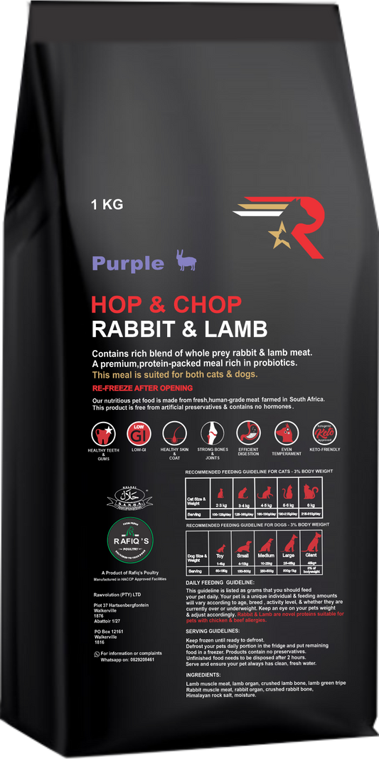 Hop & Chop - Rabbit & Lamb